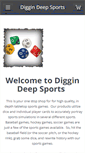Mobile Screenshot of diggindeepsports.com